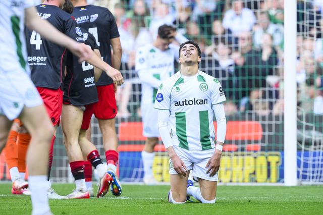 FC Groningen verspeeld dure play-offpunten tegen gedurfd Excelsior