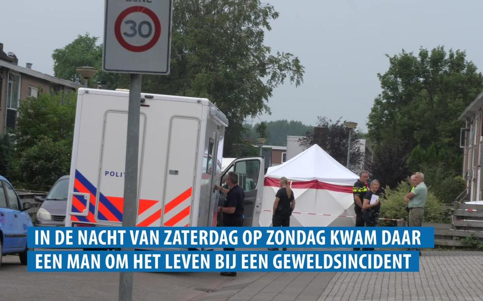 Politie onderzoekt geweldsincident in Hoogkerk Video: Matthijs Sorgdrager
