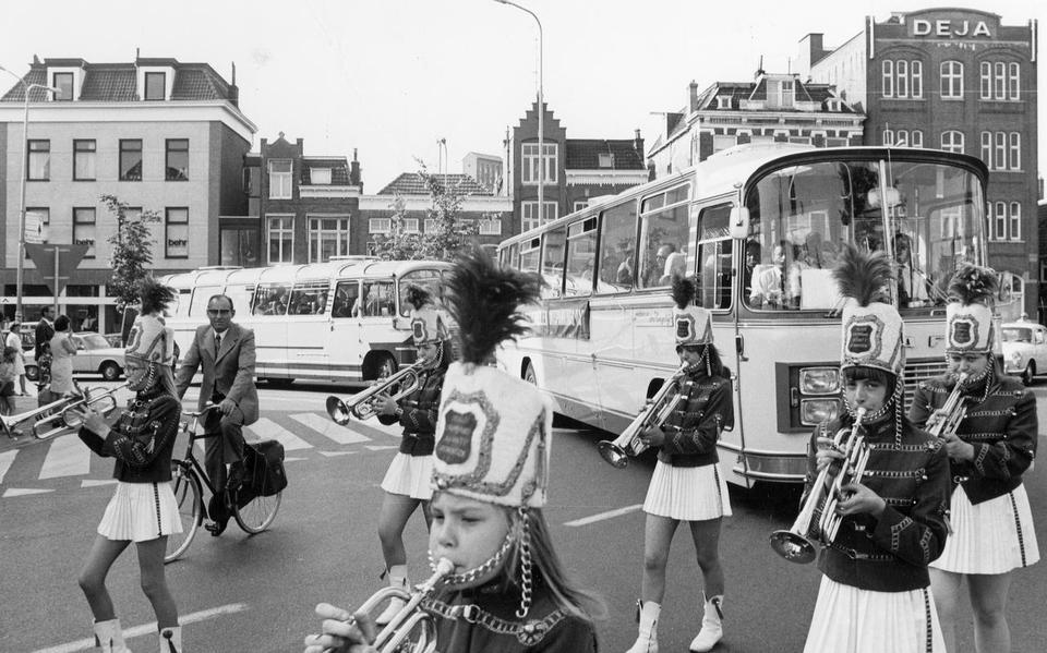 Feestelijke intocht, Westerhaven, 1973