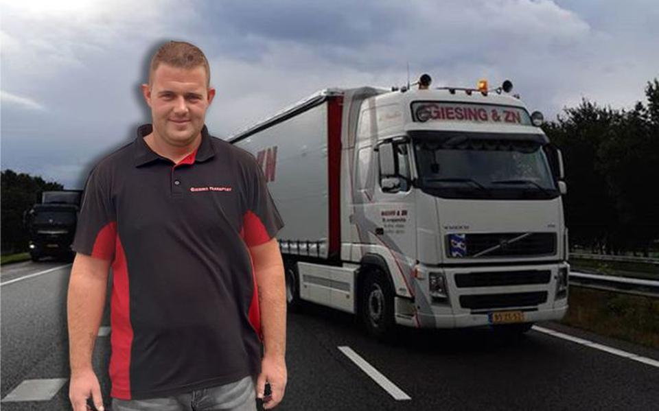 Jorrit Hansma (23) zette zijn vrachtwagen voor een ongeluk op de snelweg: 'Ik dacht: dit is de oplossing’