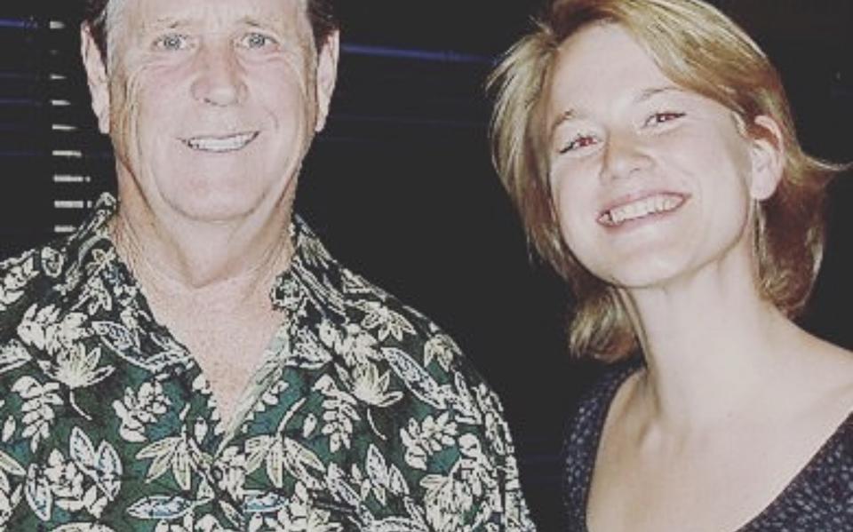 Afke Boven ontmoette Brian Wilson van de Beach Boys in Oosterpoort in Groningen. 