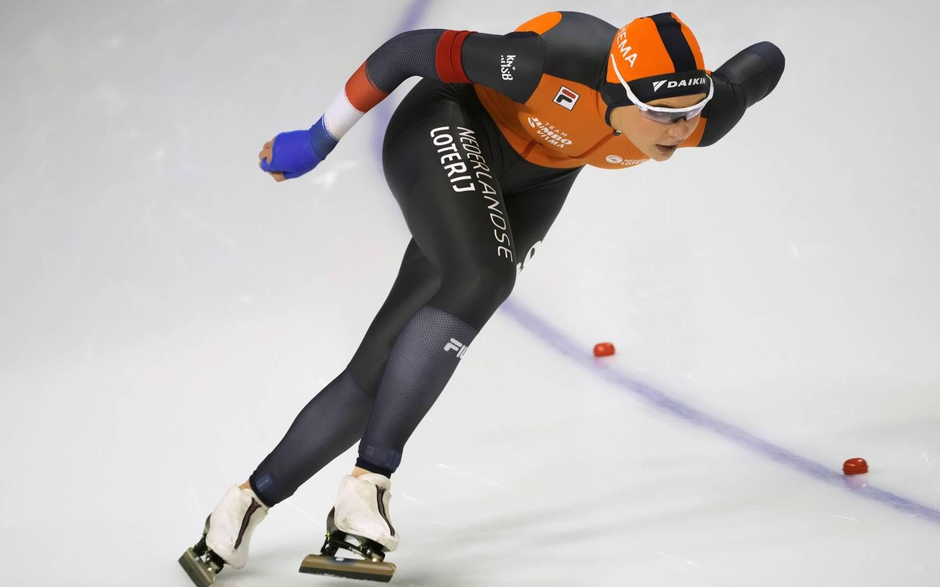 Jutta Leerdam vertelde zondag hoe lastig het is om als vrouw een topprestatie te leveren terwijl je ongesteld bent.