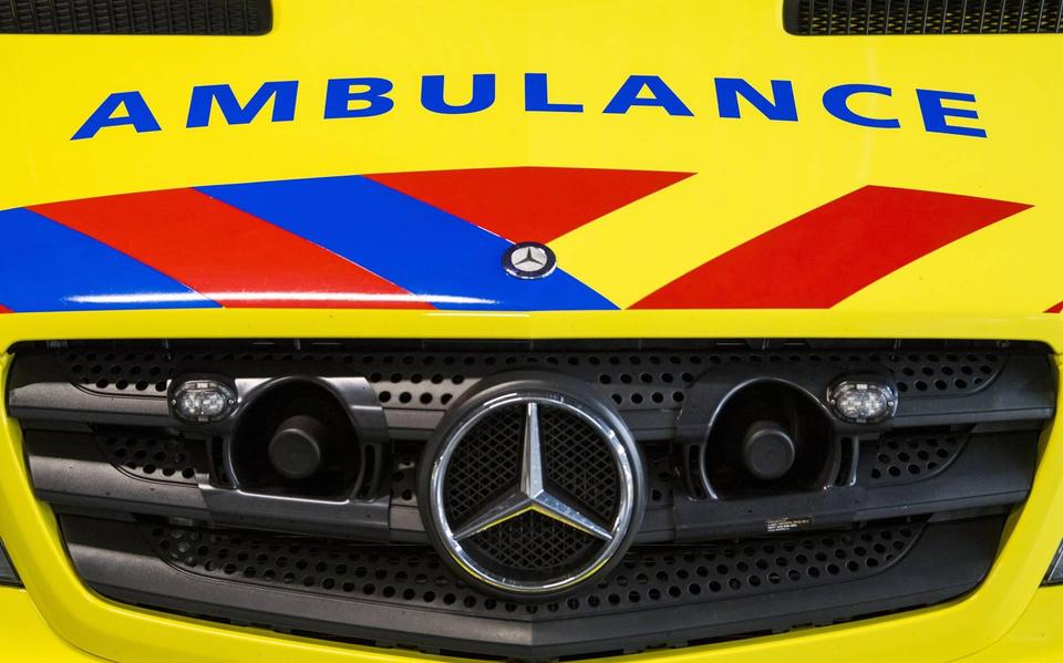 Een ambulance.