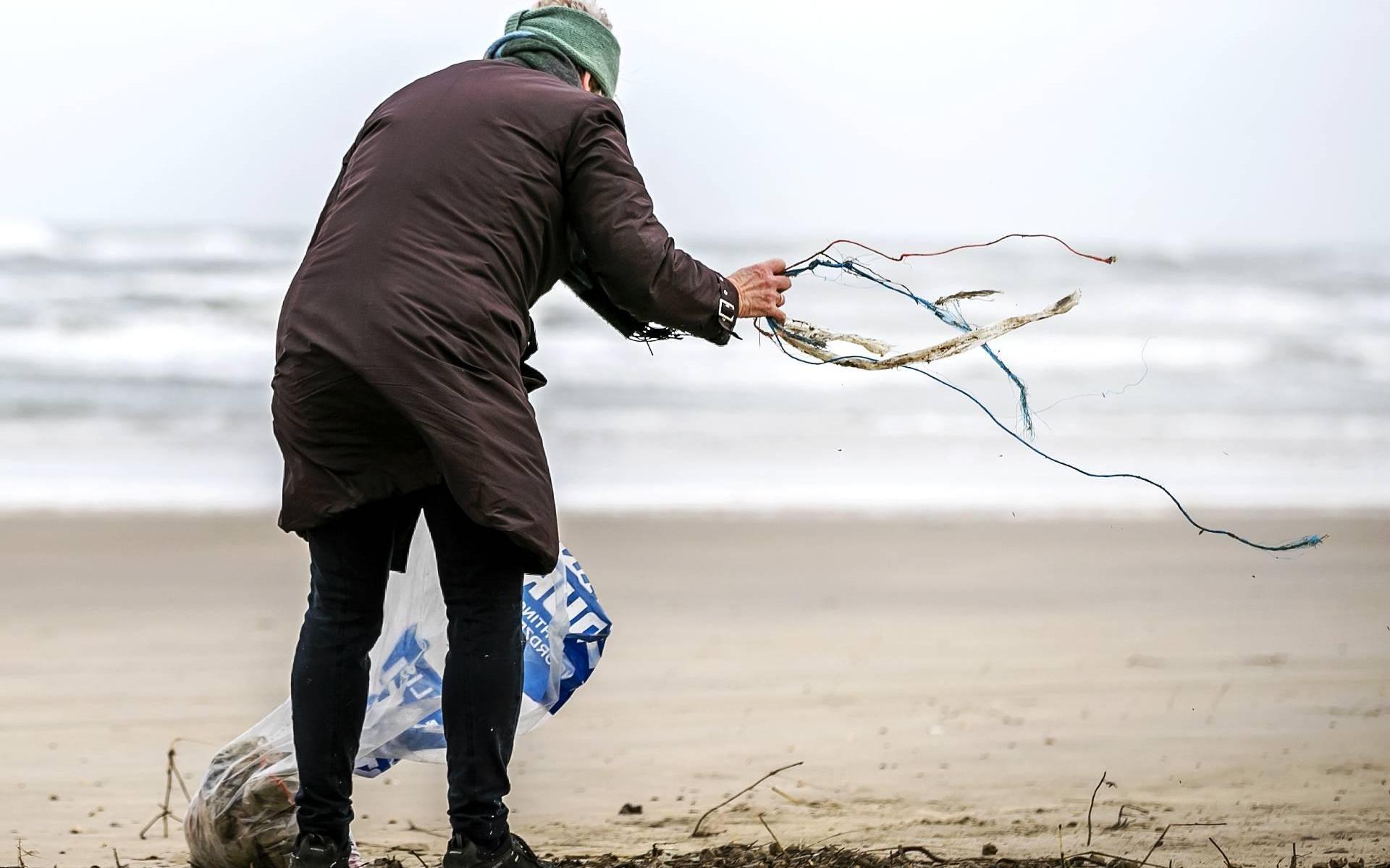 Meer zwerfafval in de Waddenzee