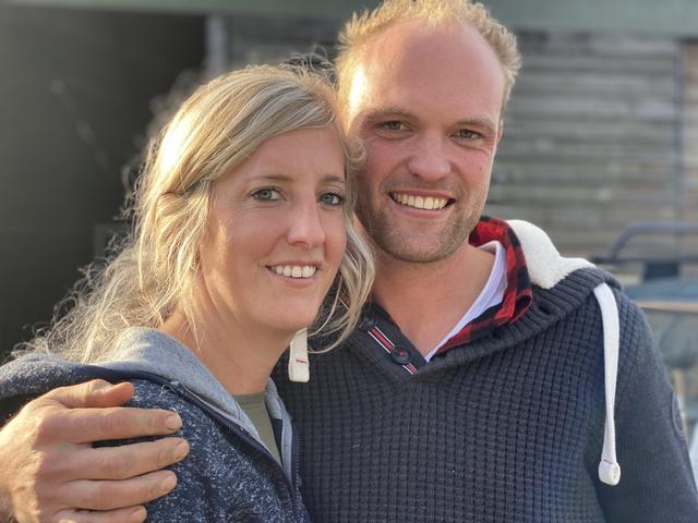 Sander en Janine.