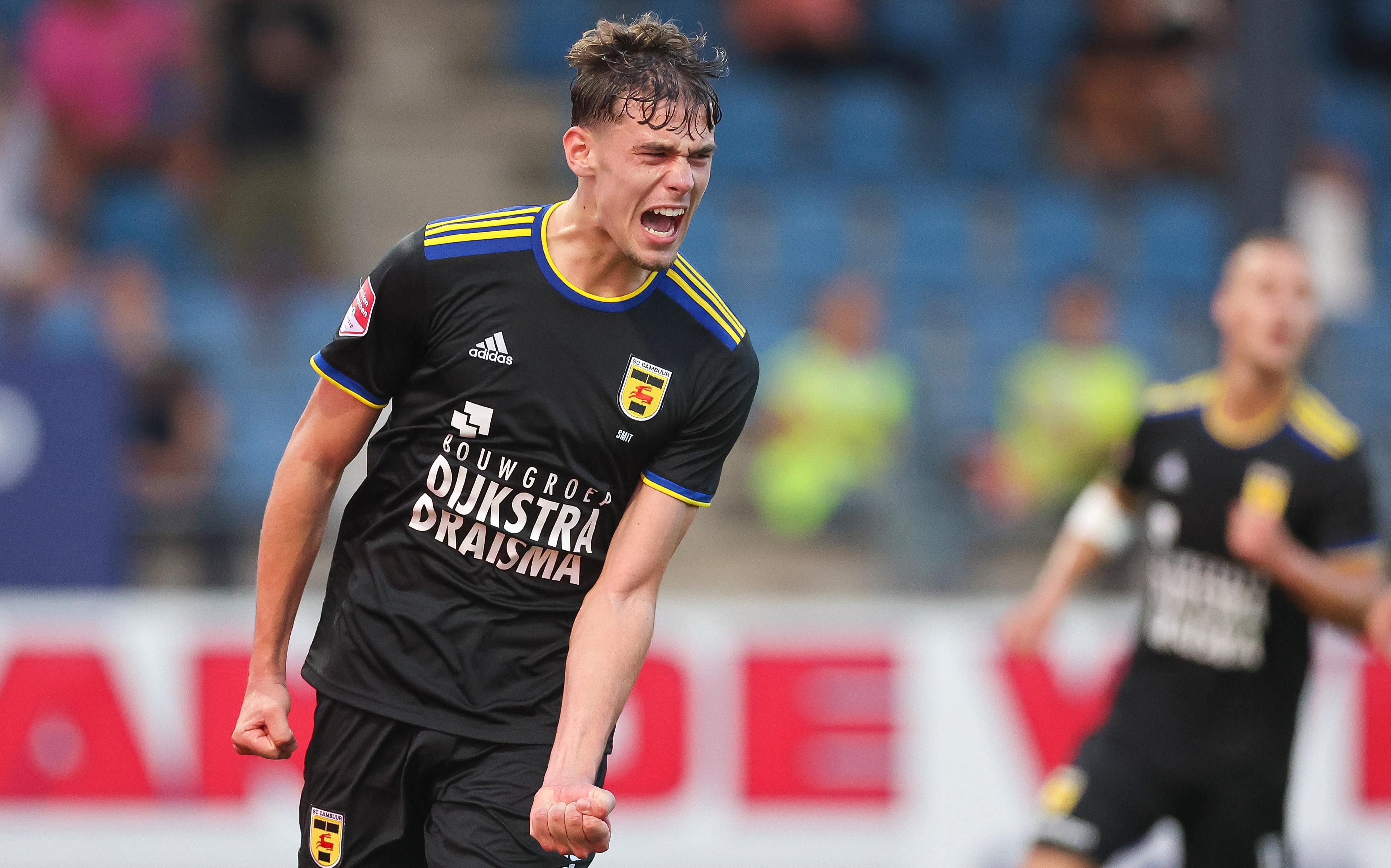 Milan Smit uit Hollandscheveld langer bij SC Cambuur: contract opengebroken en verlengd tot