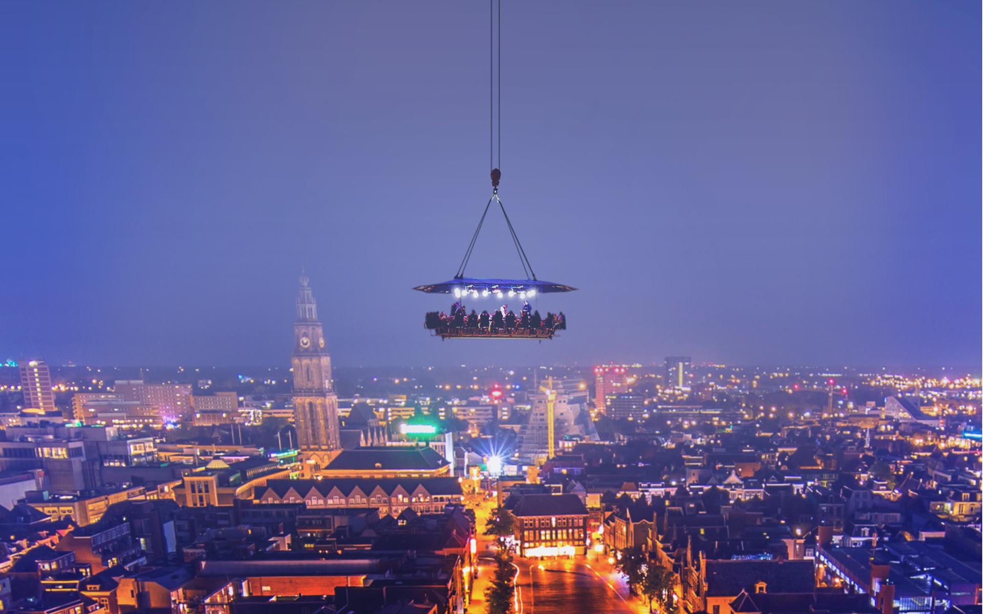 Wie heeft Dinner in the Sky gewonnen? - Dagblad van het Noorden