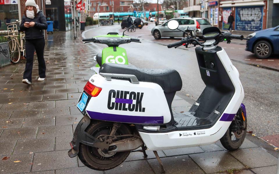 Een Check-scooter.