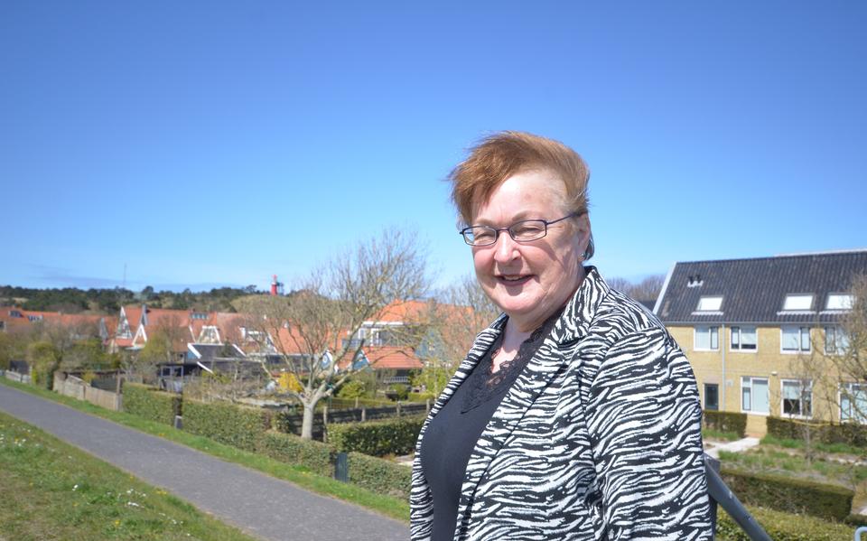 Tineke Schokker, vlak voor haar vertrek als burgemeester op Vlieland in 2021.