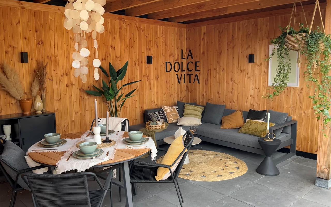 Het eindresultaat: Beachhouse met een vleugje Italië. Het eindresultaat: Beachhouse met een vleugje Italië.