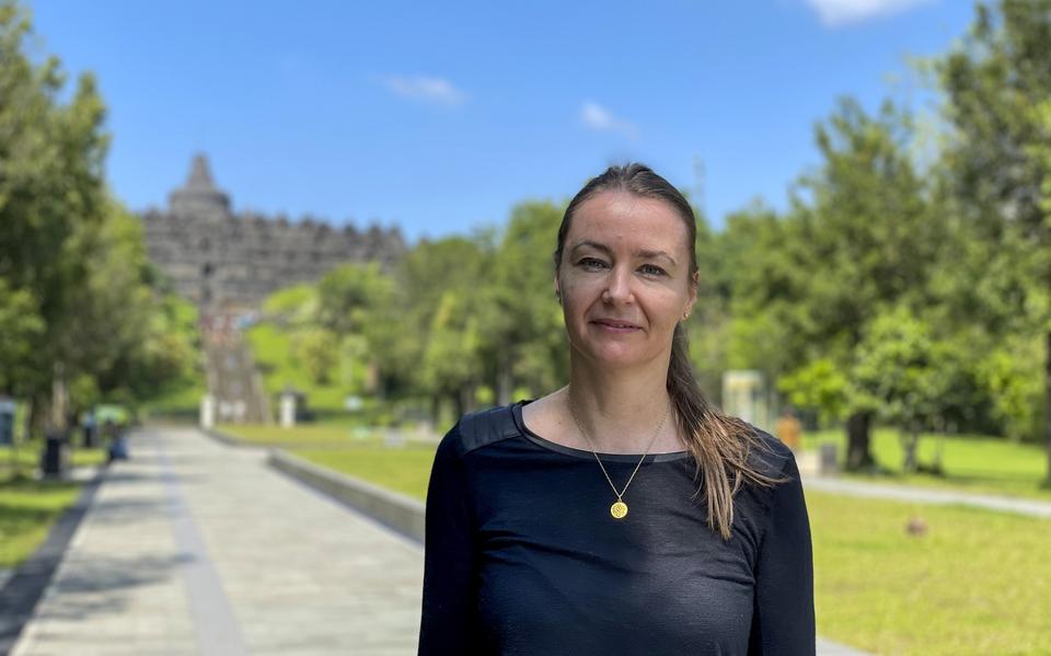 Saskia Konniger, onze vrouw in Jakarta.