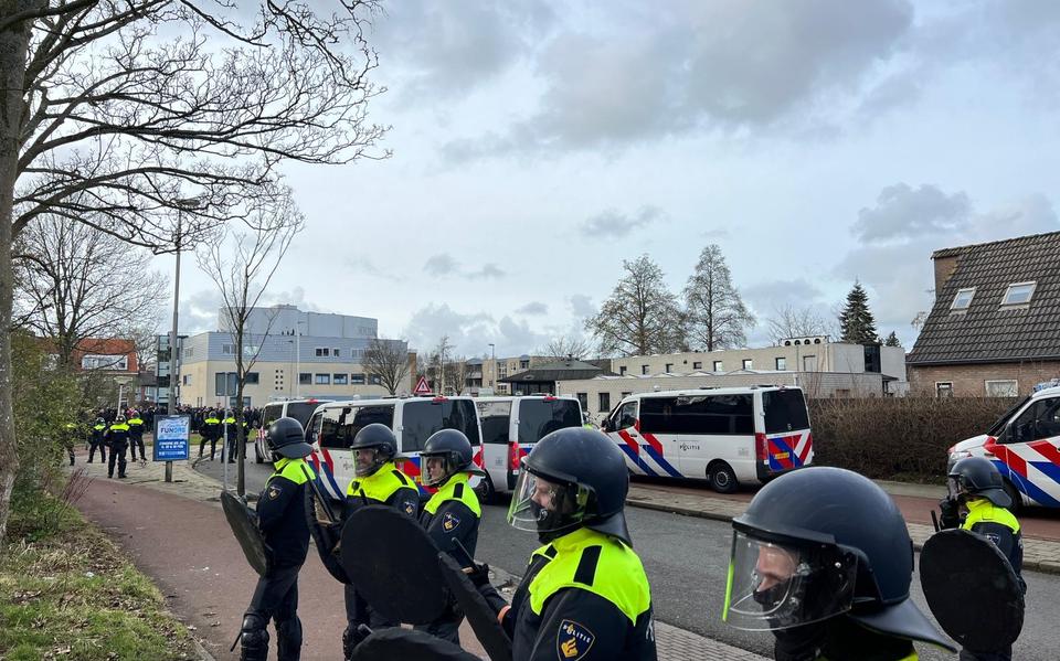 Na de Friese derby vonden ongeregeldheden plaats.