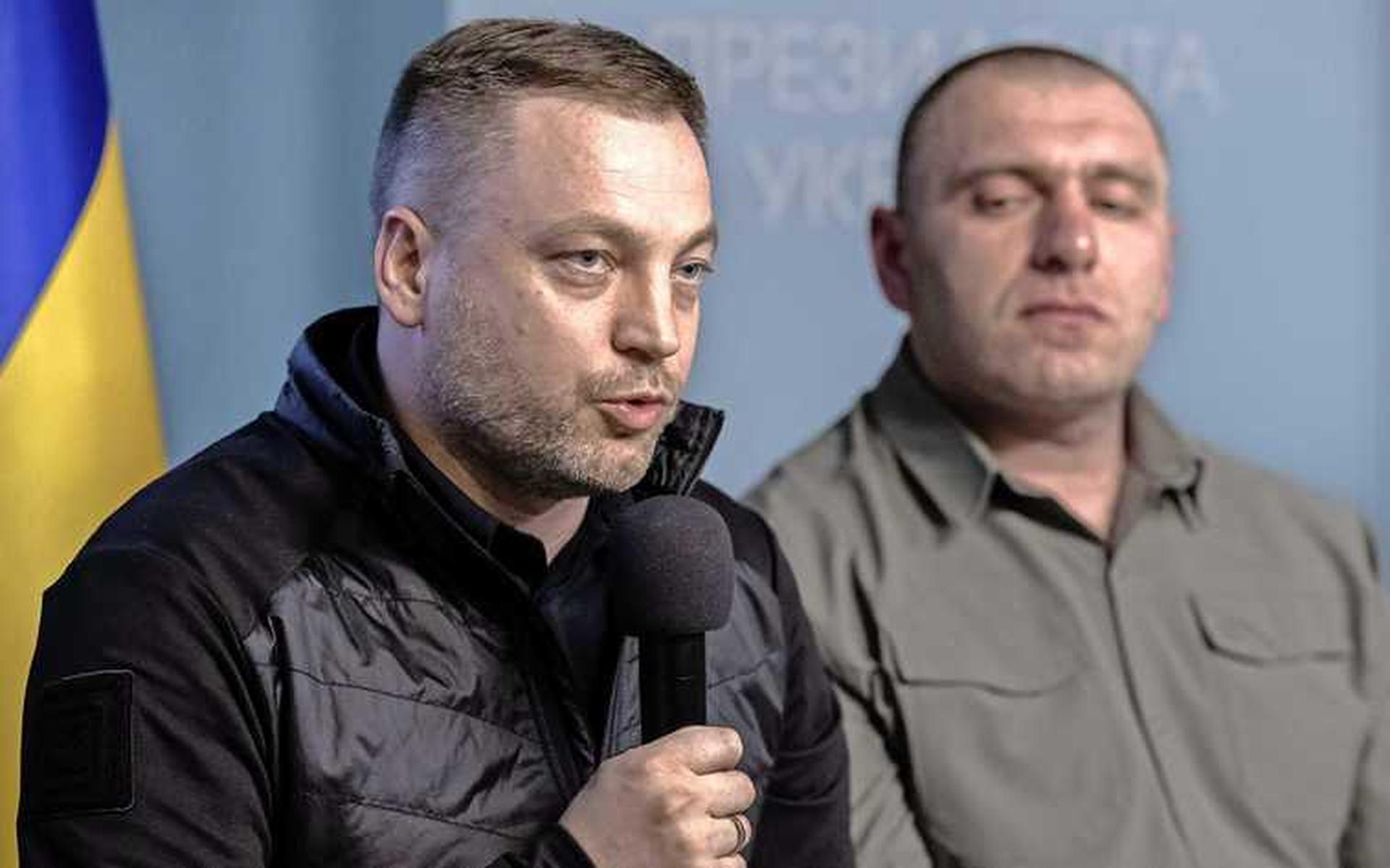 De Oekraïense minister van Binnenlandse Zaken, Denis Monastirski. Foto ANP/EPA
