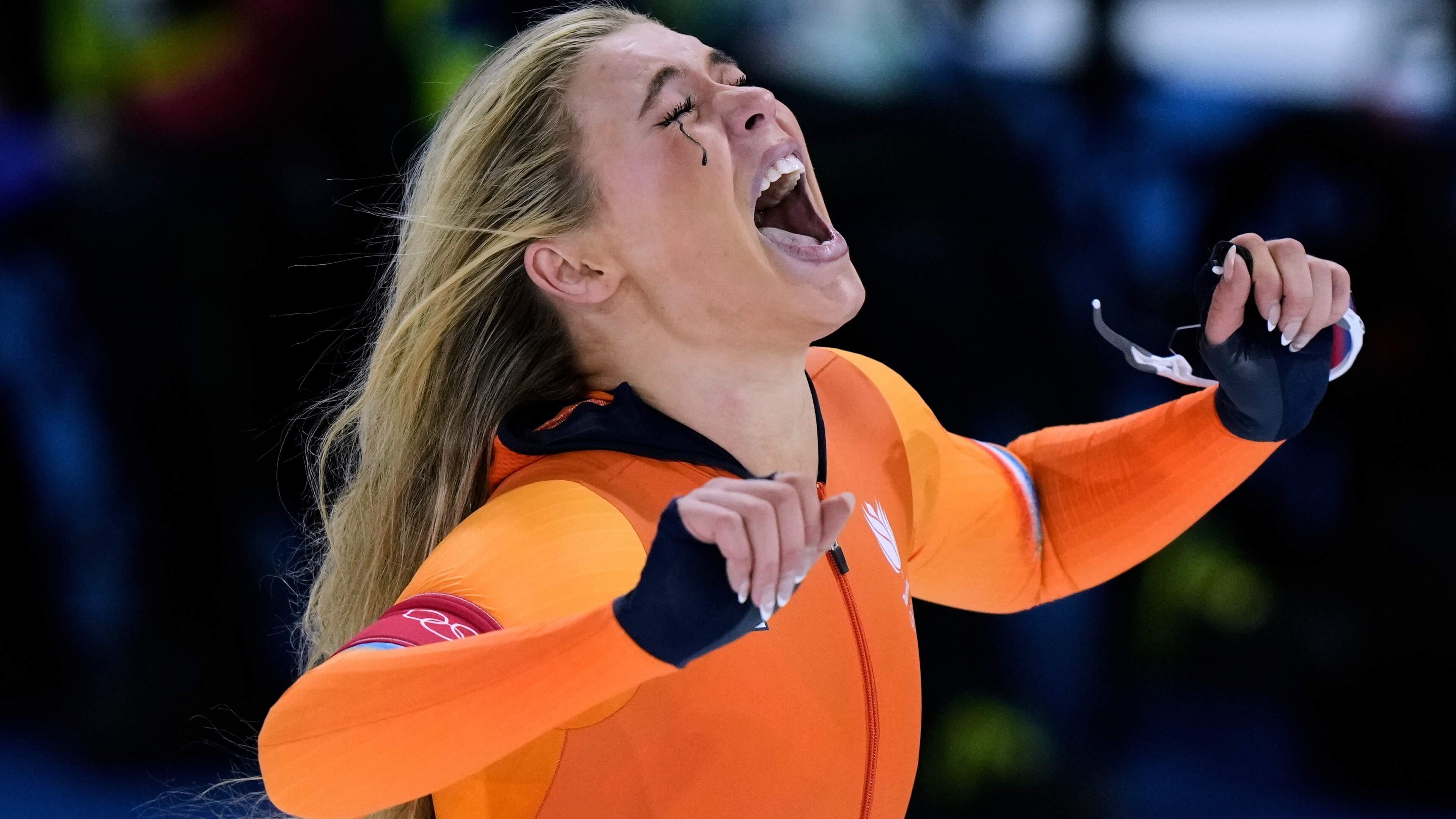 Geveild schaatspak Jutta Leerdam dat bijna 2 ton opleverde, blijkt niet gedragen tijdens olympische 