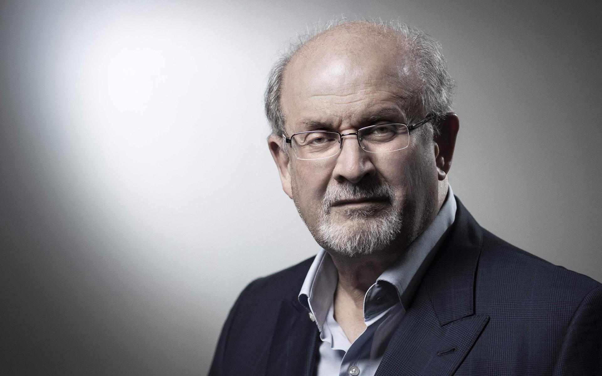 De Britse schrijver Salman Rushdie in 2018. 