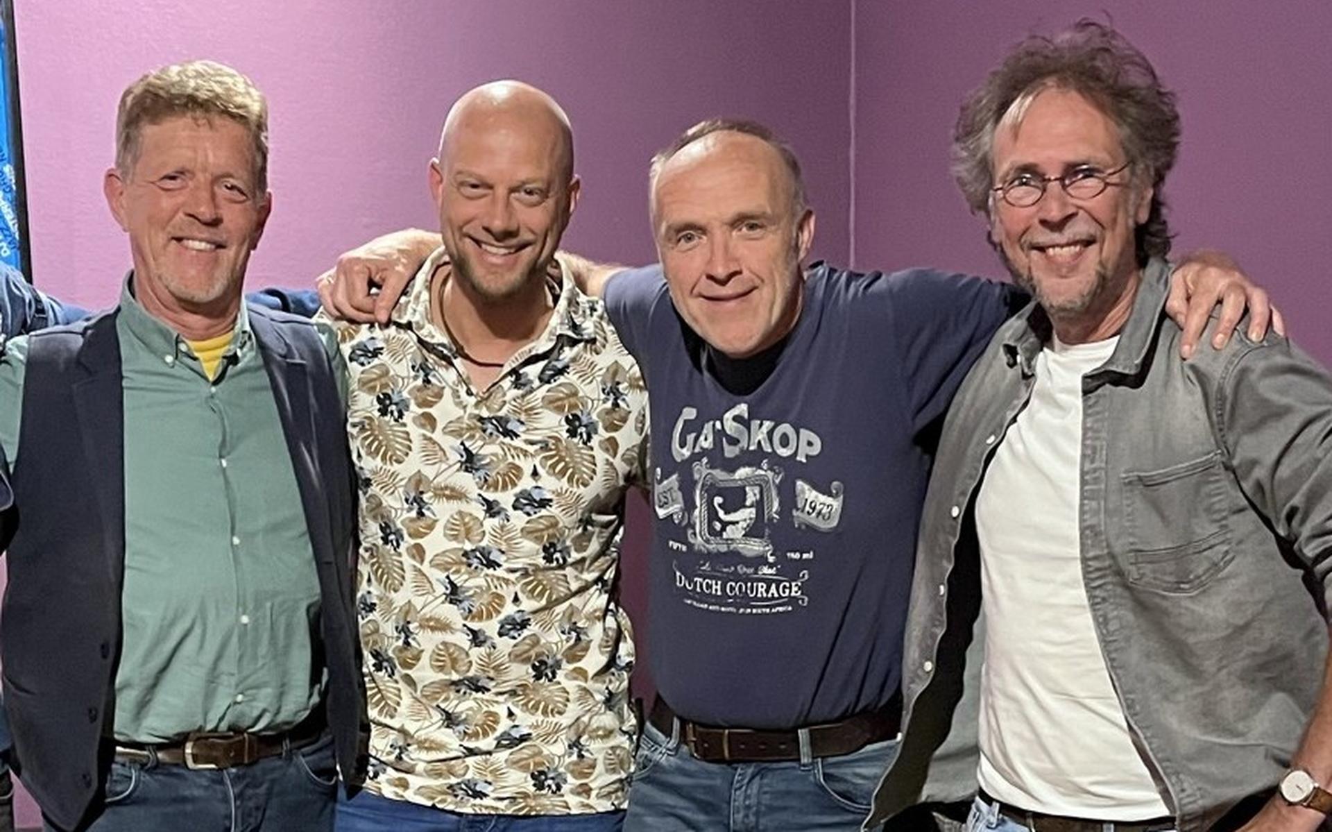 Adri de Boer, Andries Jelle de Jong, Stef Bos, Sytse Broersma.
