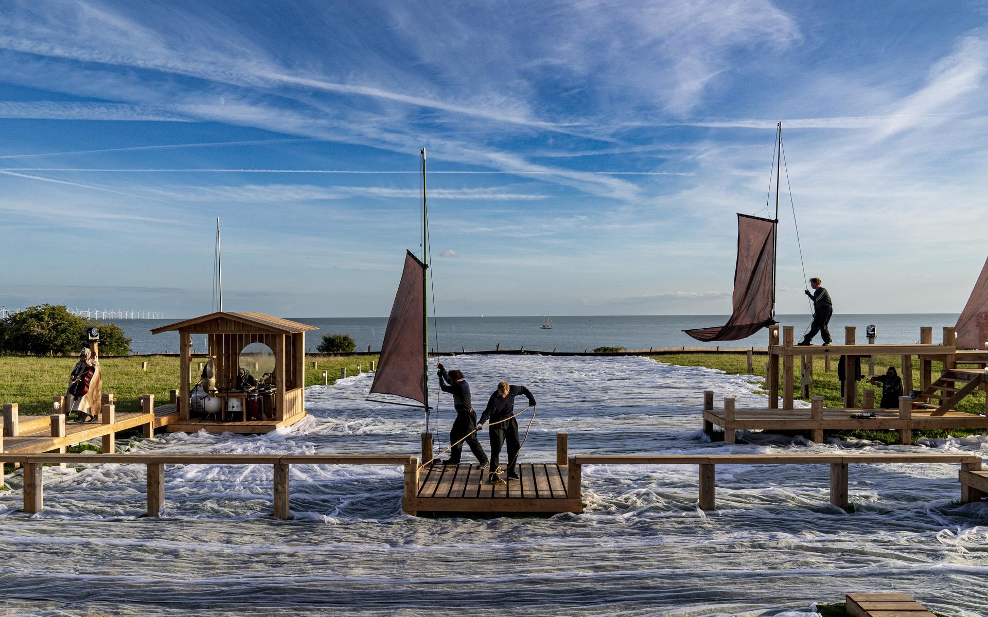 'Het verdriet van de Zuiderzee' op het Oudemirdumer Klif is een