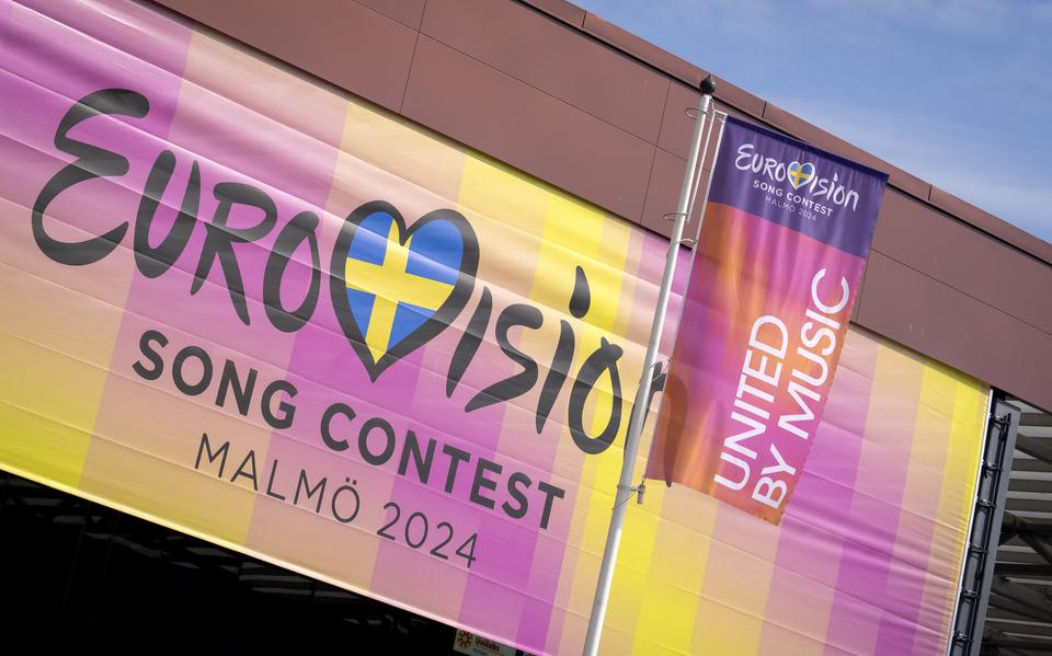De Malmö Arena. Daar wordt het Eurovisie Songfestival gehouden.