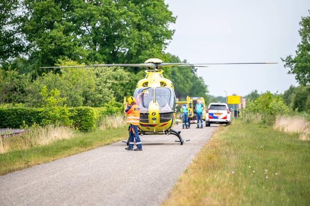 Ernstig ongeval wielrenner in natuurgebied Fochteloërveen