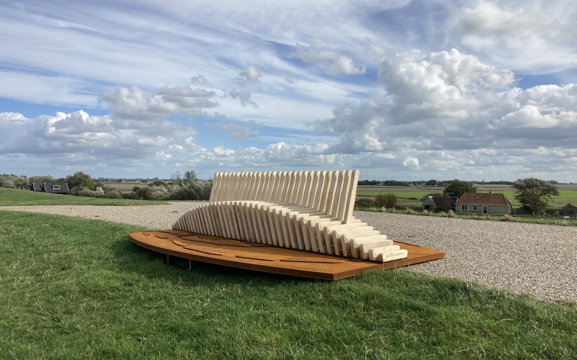 Marc van Vliet uit Overschild maakt kunstwerk ter nagedachtenis aan Oerol-oprichter Joop Mulder. Wat