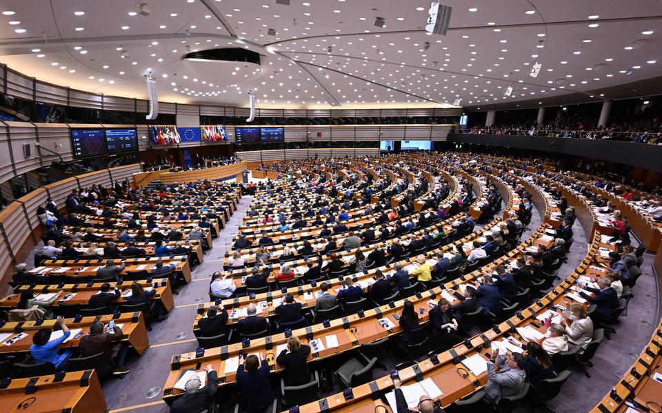Europees Parlement in Brussel.