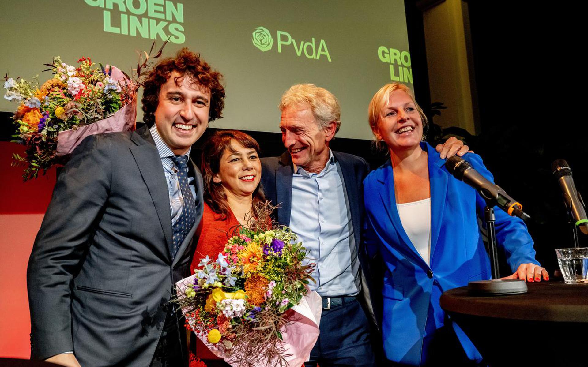 ‘PvdA en GroenLinks zien elk een reddingsboei in de ander.’ Foto: ANP
