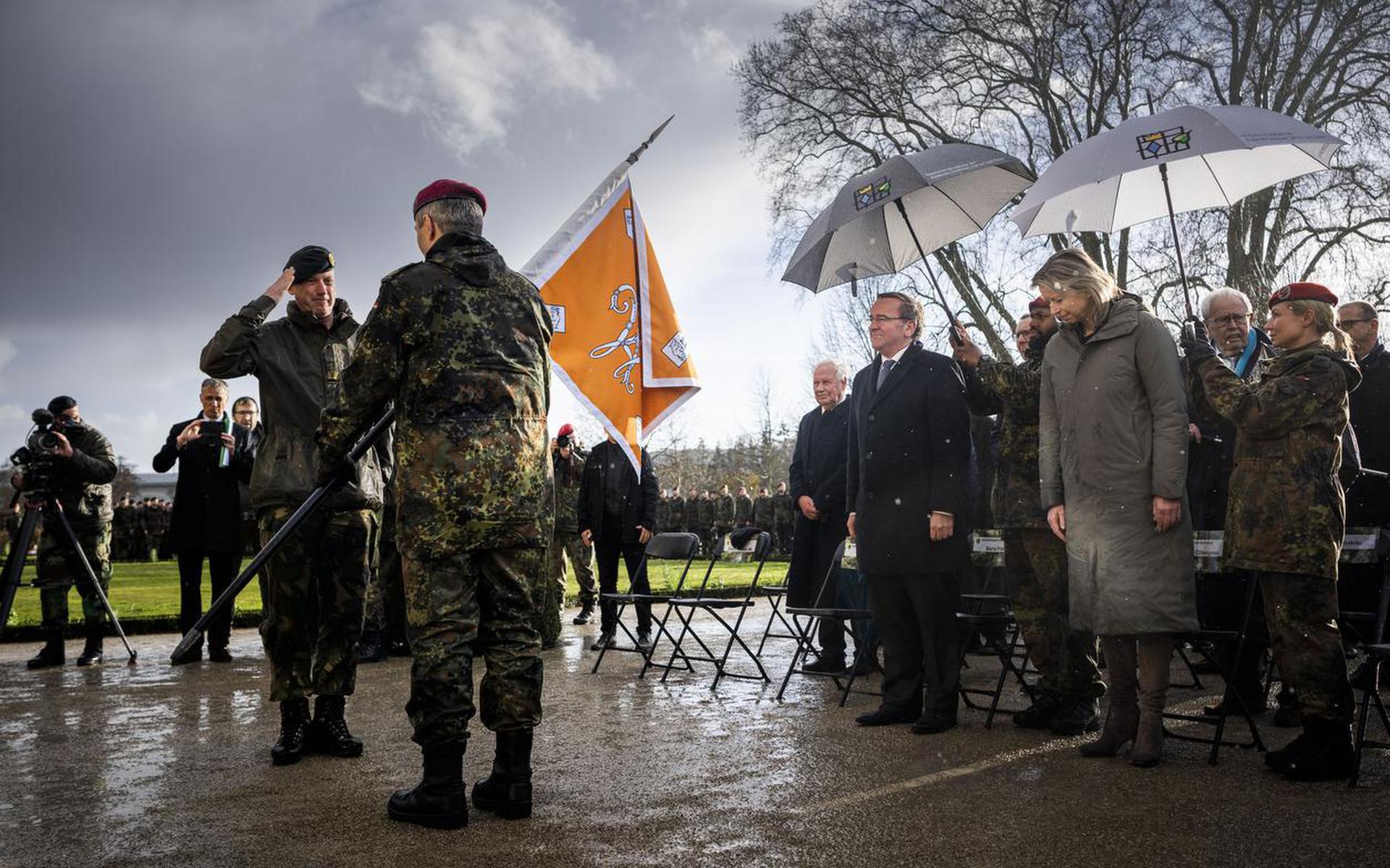 ‘Inmiddels is vergaande militaire integratie tussen Nederland en Duitsland wel een feit.’ 