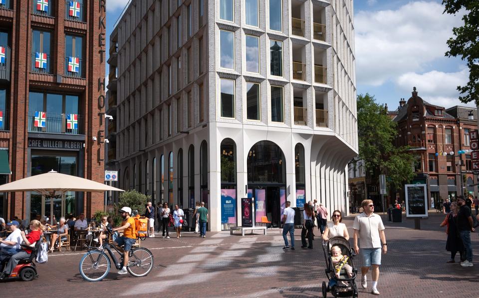 Een eerste kijkje in Wijck op de Grote Markt. 
